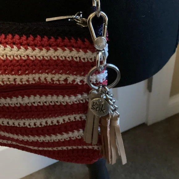 The Sak American Flag Crochet Crossbody Bag - Picture 4 of 6